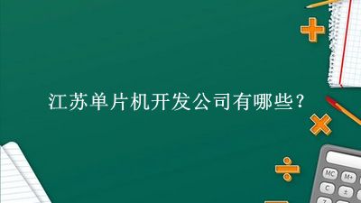 江蘇單片機開發公司